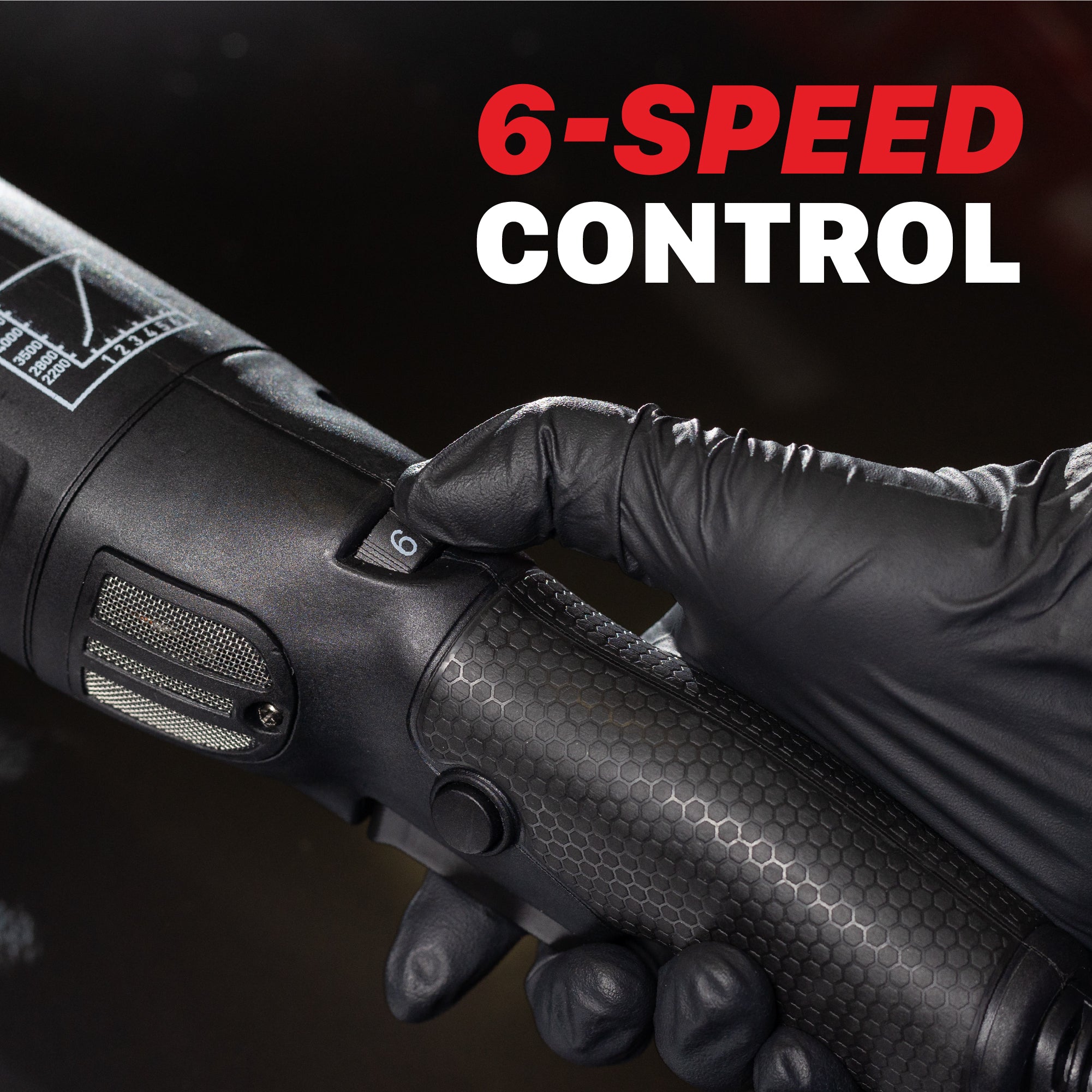 Maxshine Dual Action Orbital Polisher | M15 Pro - 5in Plate, 15mm Throw, 1000W - detail shot 6