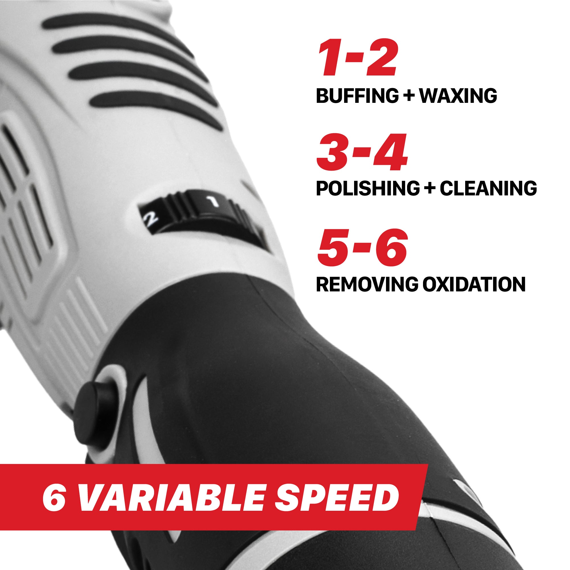 Cordless Dual Action Polisher The Cordless Dual Action Polisher gives you full mobility to polish tight areas, complex curves, and minute details. Its light