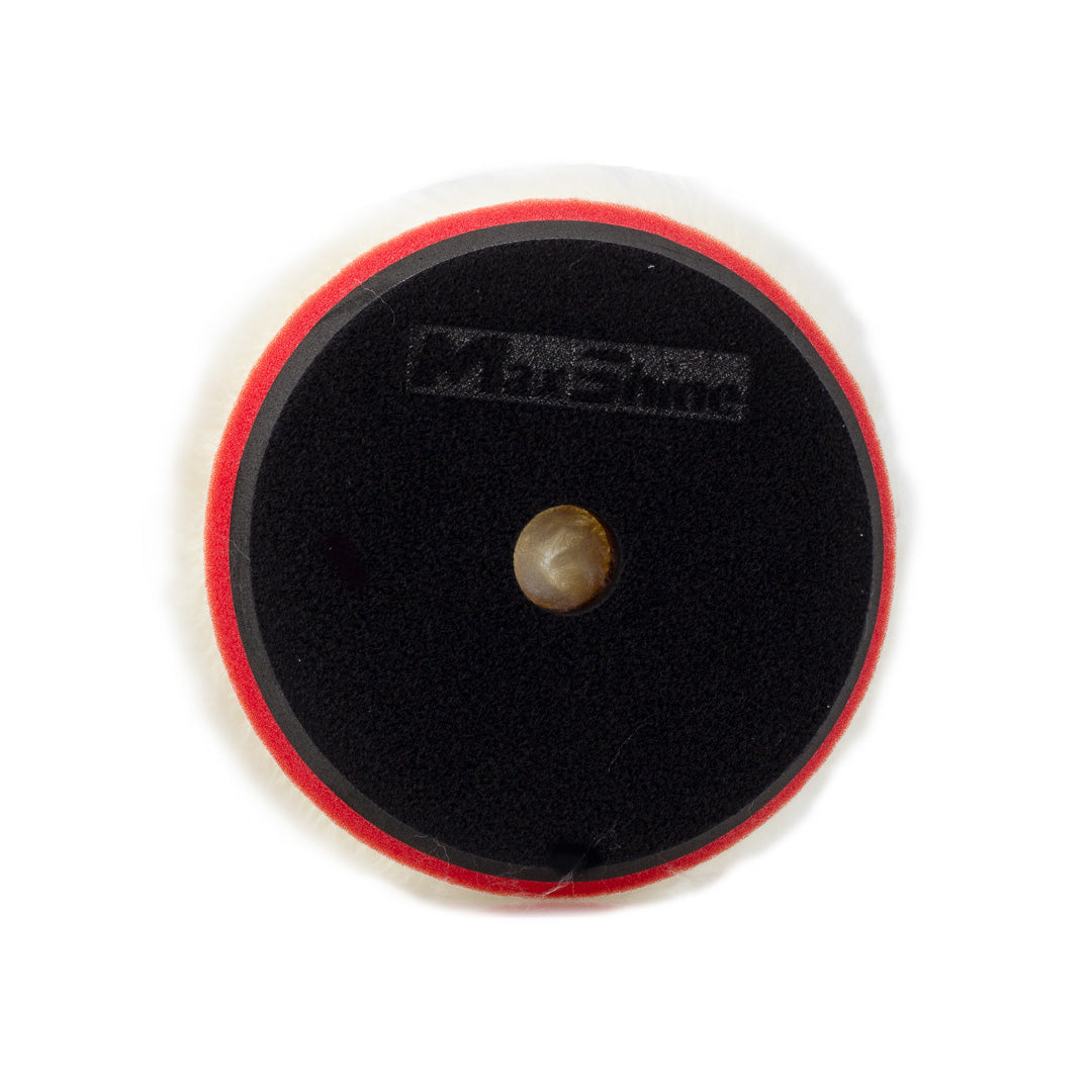 Maxshine Wool Cutting Pads Rubber Backed - 3in, 5in, 6in - detail shot 26