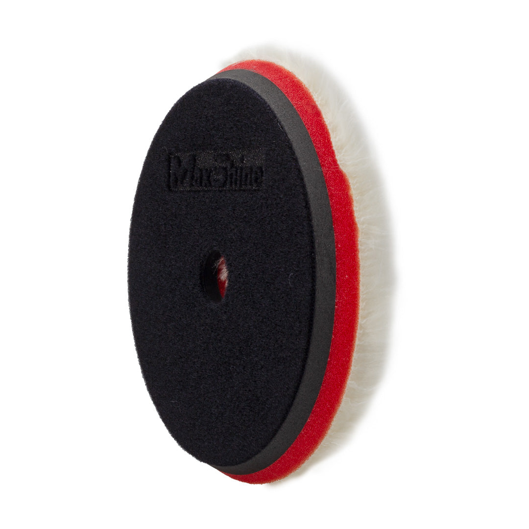 Maxshine Wool Cutting Pads Rubber Backed - 3in, 5in, 6in - detail shot 29