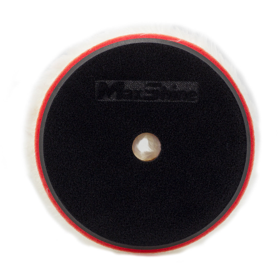 Maxshine Wool Cutting Pads Rubber Backed - 3in, 5in, 6in - detail shot 31