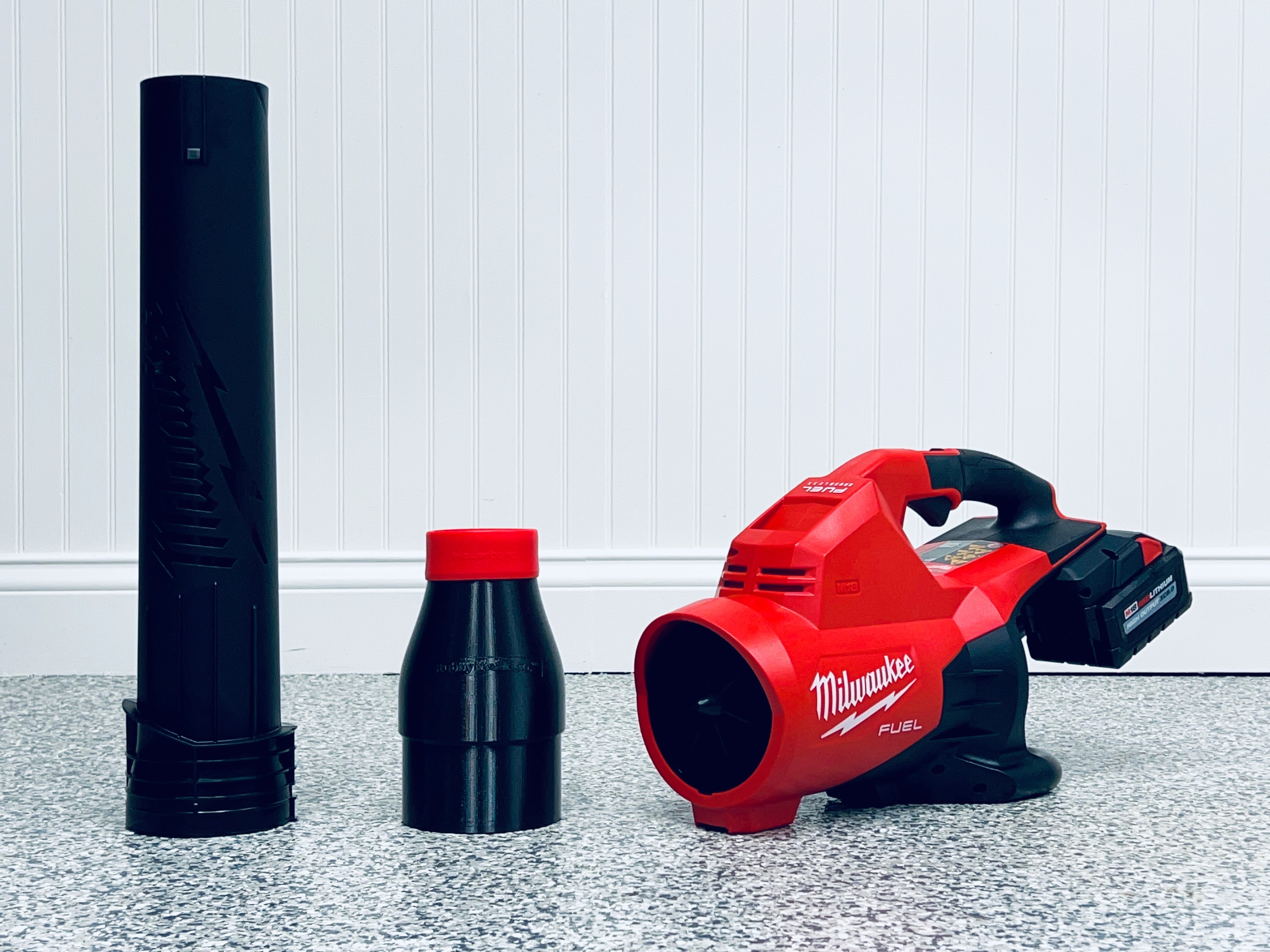 Stubby Nozzle Co. STUBBY® Car Drying Nozzle for Milwaukee M18 FUEL Dual Battery Leaf Blower (2824-20) - detail shot 8