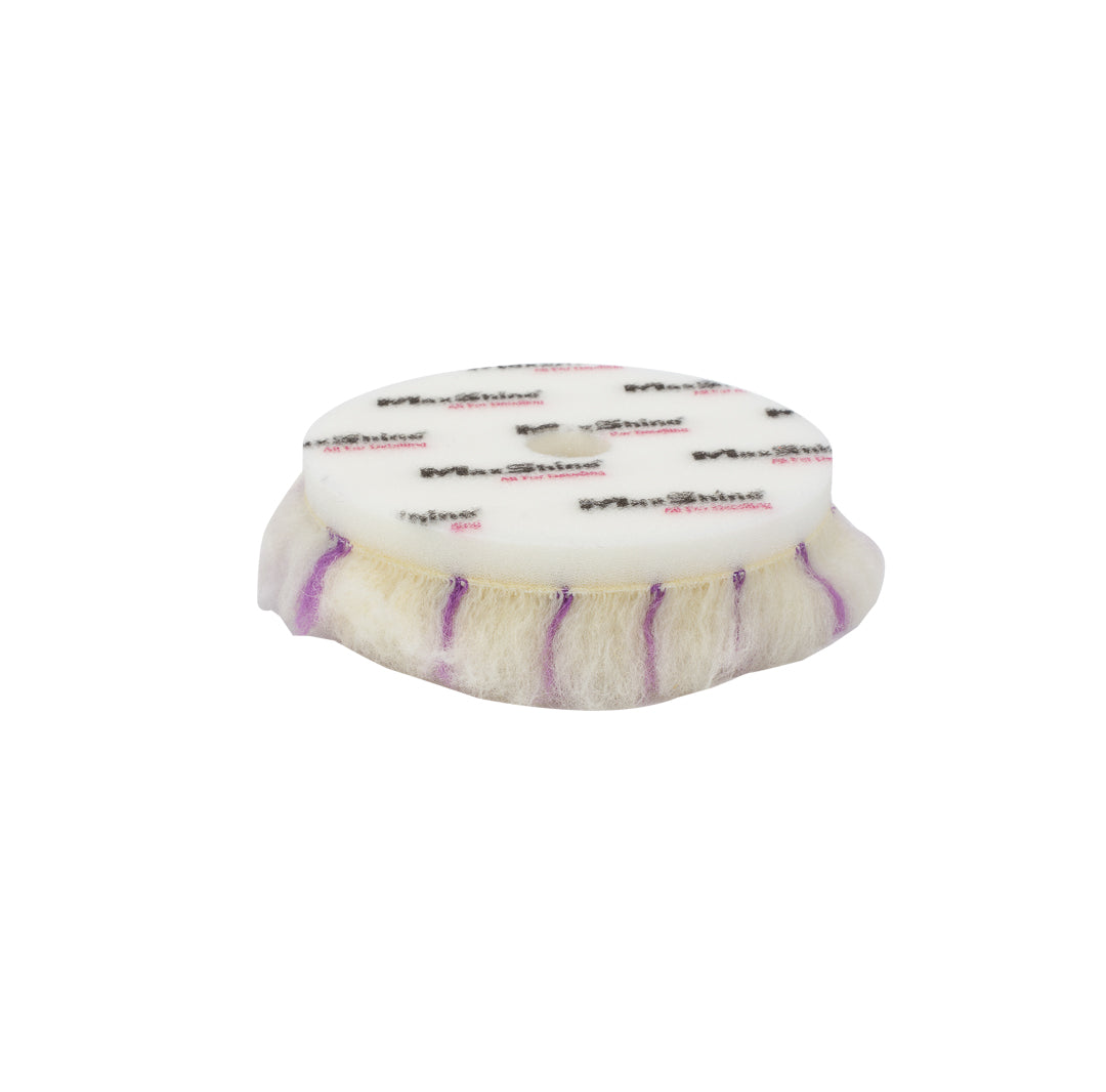 Wool Cut and Polish Pads Premium Wool with Foam Backed Cushioning Premium Wool Cut and Polish Pads combine the cutting power of natural sheepskin with the