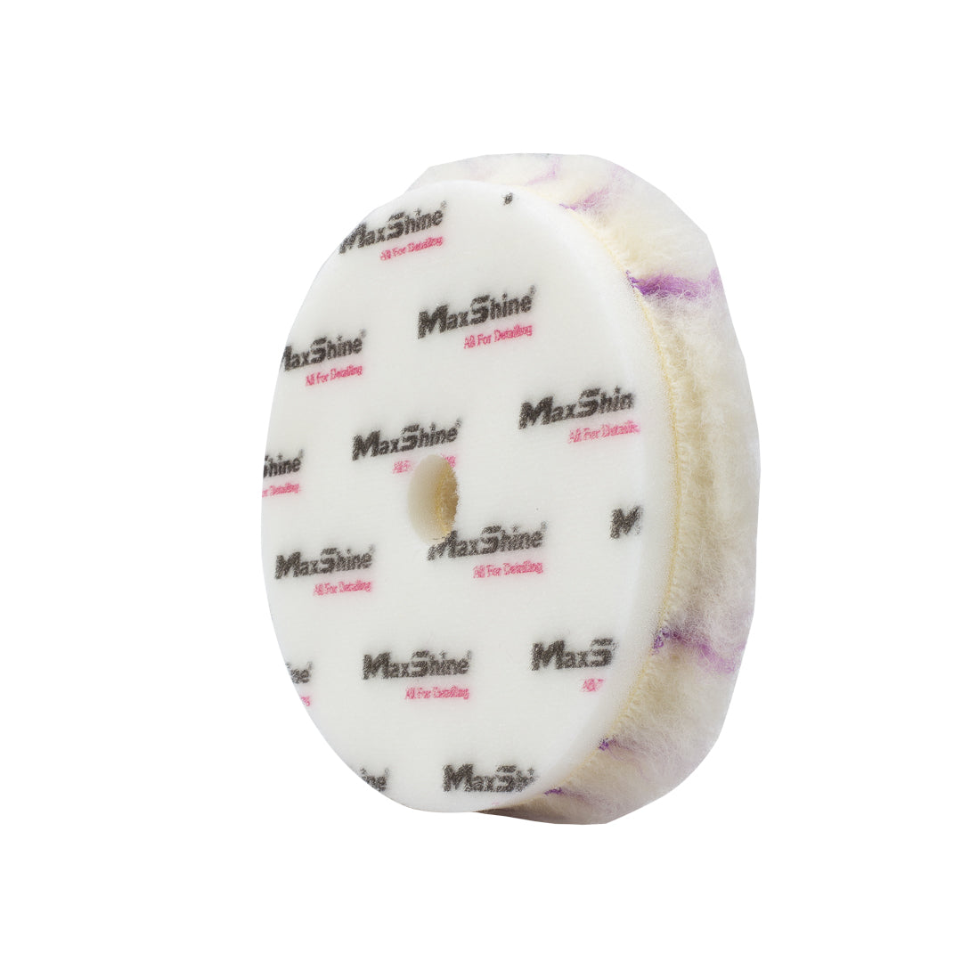 Wool Cut and Polish Pads Premium Wool with Foam Backed Cushioning Premium Wool Cut and Polish Pads combine the cutting power of natural sheepskin with the