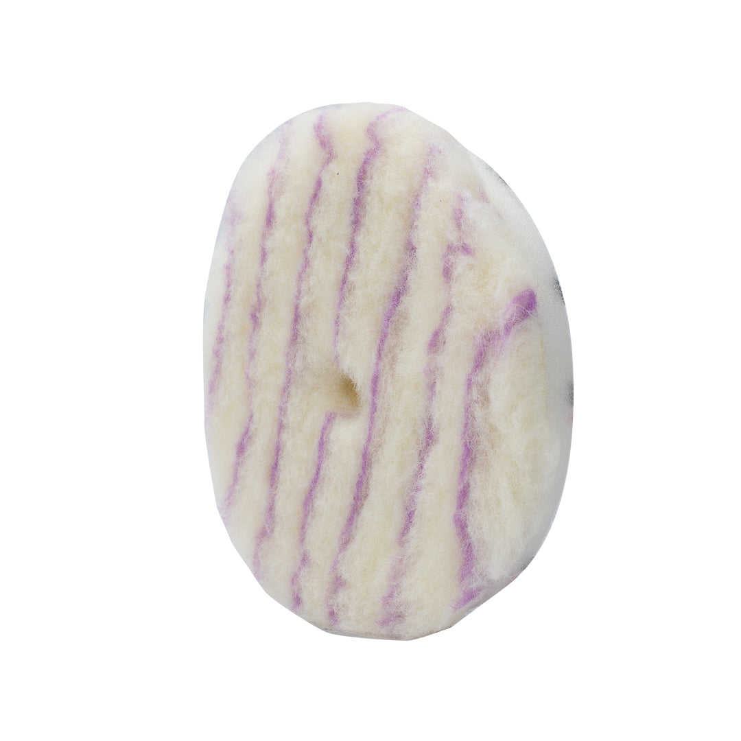 Wool Cut and Polish Pads Premium Wool with Foam Backed Cushioning Premium Wool Cut and Polish Pads combine the cutting power of natural sheepskin with the