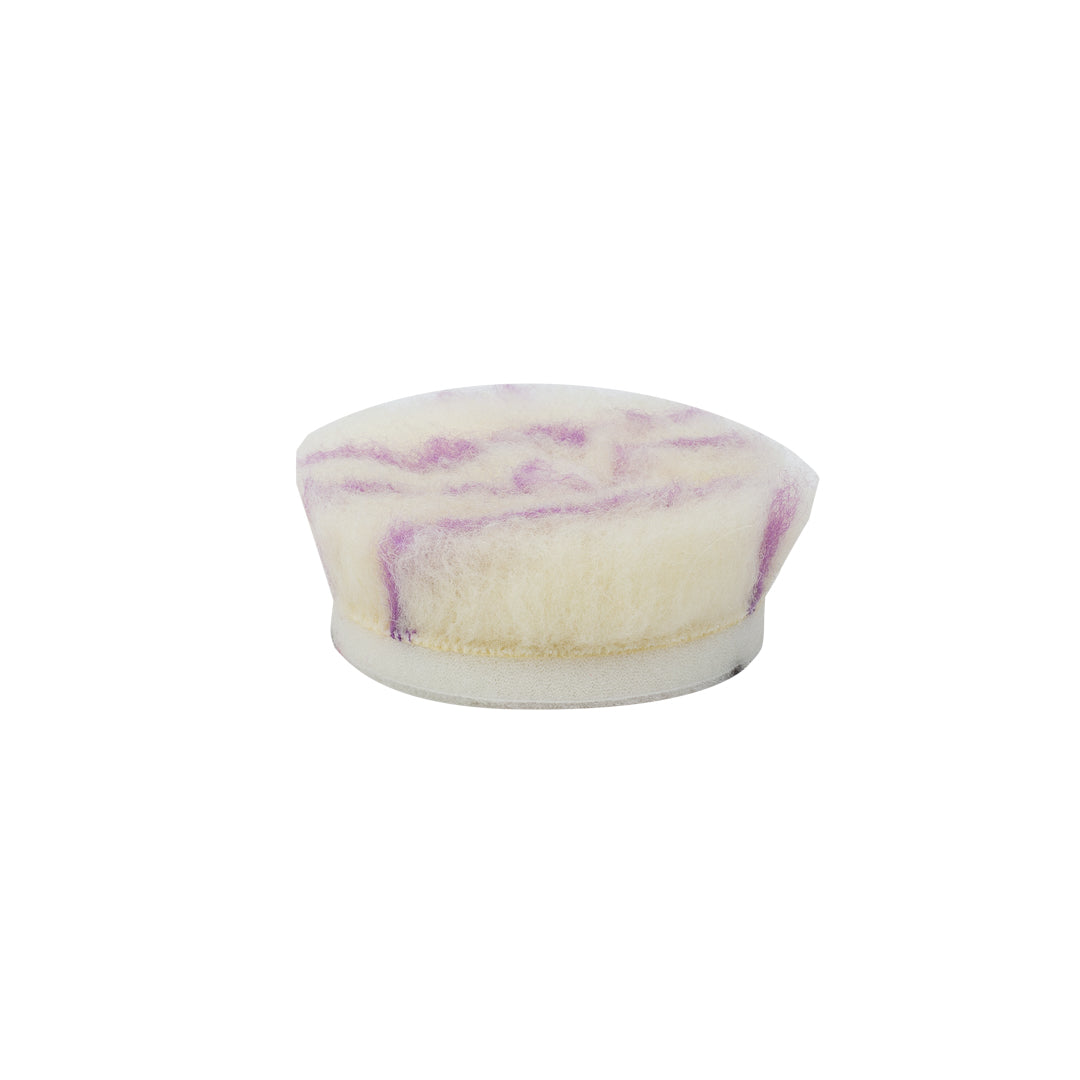Wool Cut and Polish Pads Premium Wool with Foam Backed Cushioning Premium Wool Cut and Polish Pads combine the cutting power of natural sheepskin with the