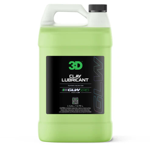 3D Car Care 3D GLW CLAY LUBE 1 GAL in use - professional detailing application
