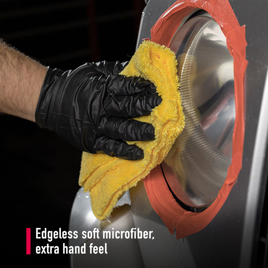 Micro fiber Towel Scratch-Free Removal of Compound and Polish More than a general purpose micro fiber towel, experience the ultimate in efficiency and ease