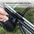The garden hose cart has a unique guide system and the high-quality materials,which can hold up to 250 feet of 5/8 inch hose.