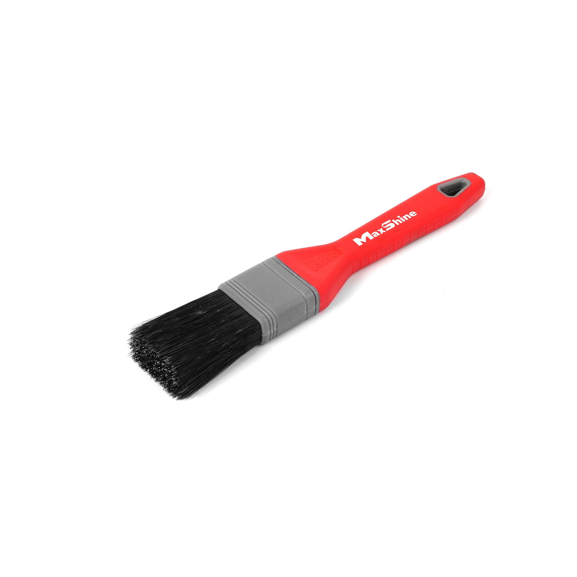 Flat Detailing Brushes The Flat Detailing Brush is a versatile tool designed to tackle a variety of detailing tasks. Its ergonomic design, soft-grip handle