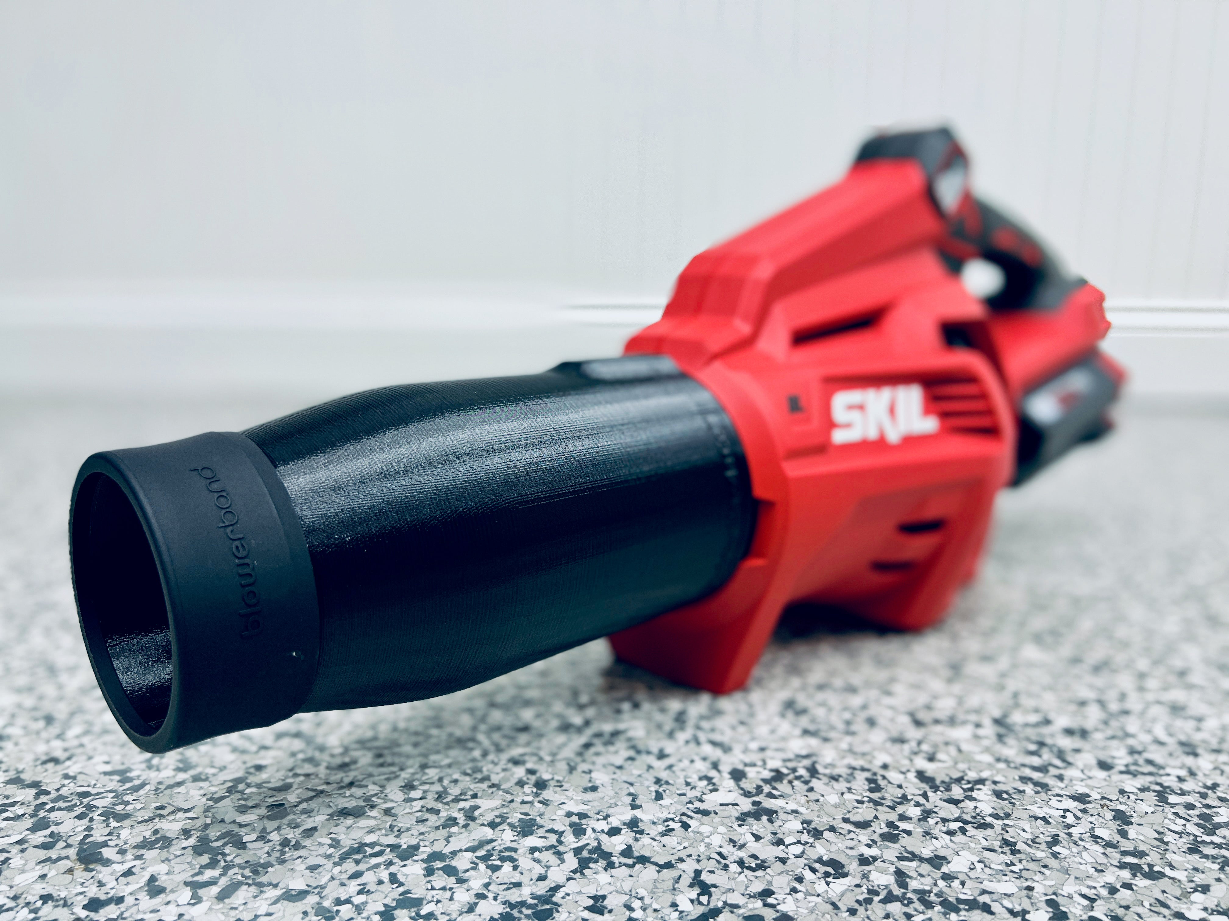 Stubby Nozzle Co. STUBBY® Car Drying Nozzle for SKIL PWR Core 40V Leaf Blowers (BL4713C-11 & BL4713-10) - detail shot 6