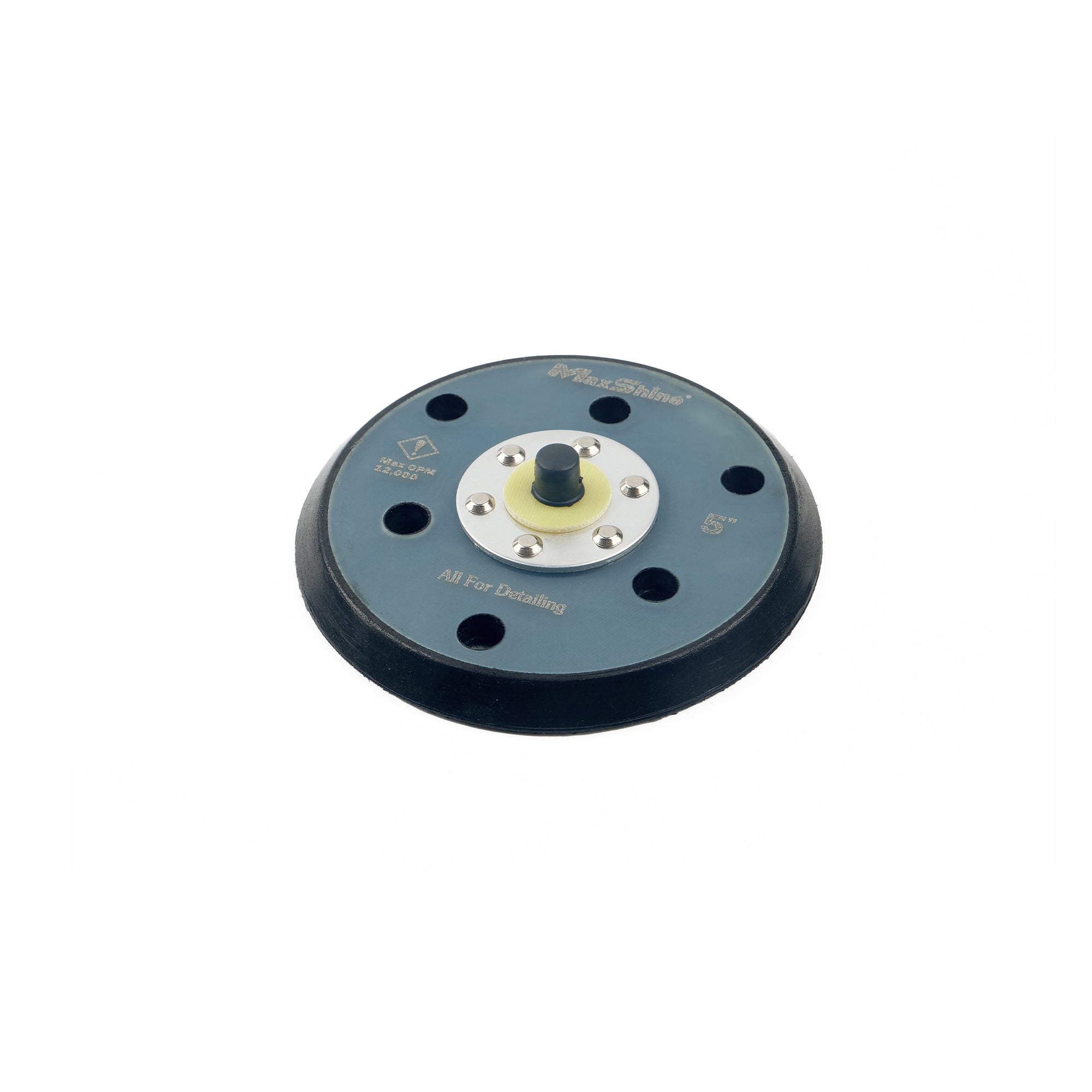 Dual Action Backing Plate, 5″/6″ | High-Speed DA Polishers, Supporting Up To 10,000 OPM The dual-action backing plate offers seamless contouring with