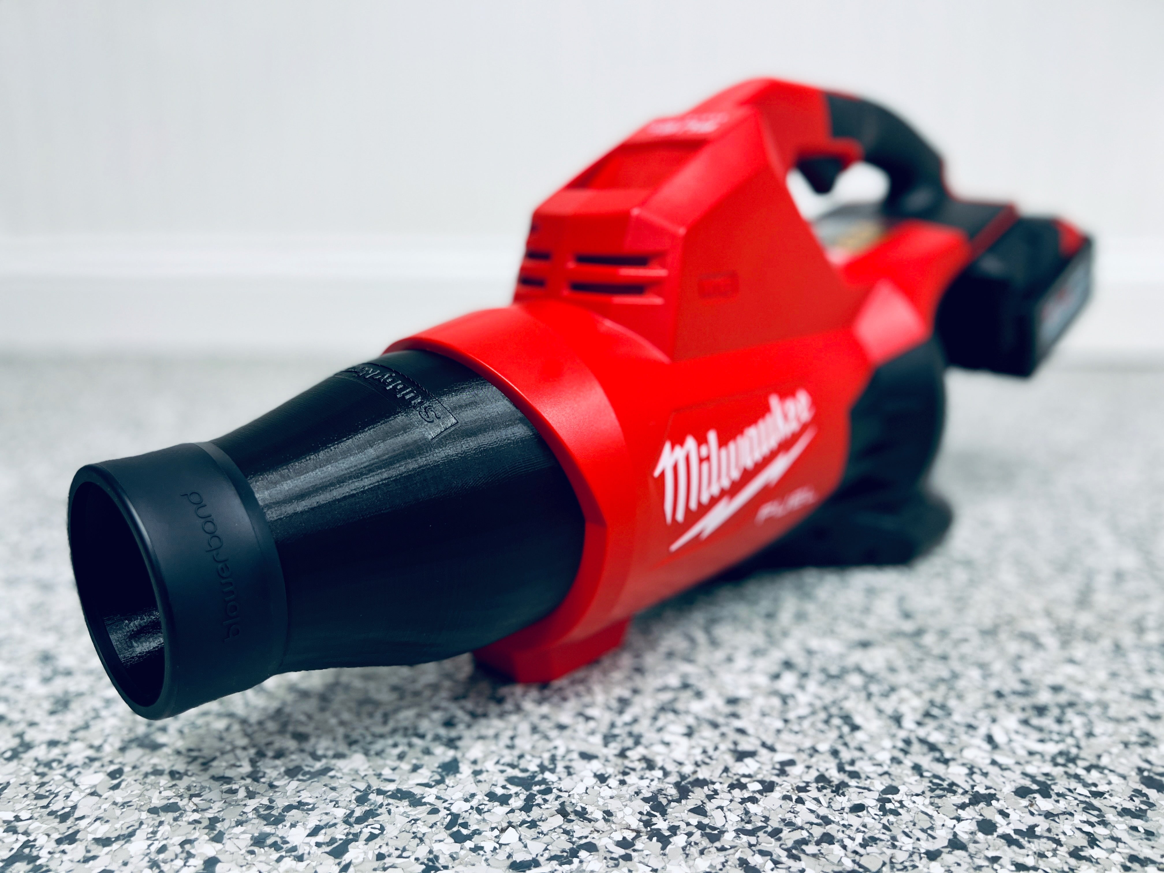 Stubby Nozzle Co. STUBBY® Car Drying Nozzle for Milwaukee M18 FUEL Dual Battery Leaf Blower (2824-20) - detail shot 7