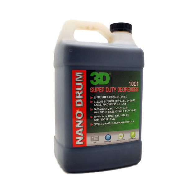 3D Car Care 3D SUPER DUTY DEGREASER 1GAL in use - professional detailing application