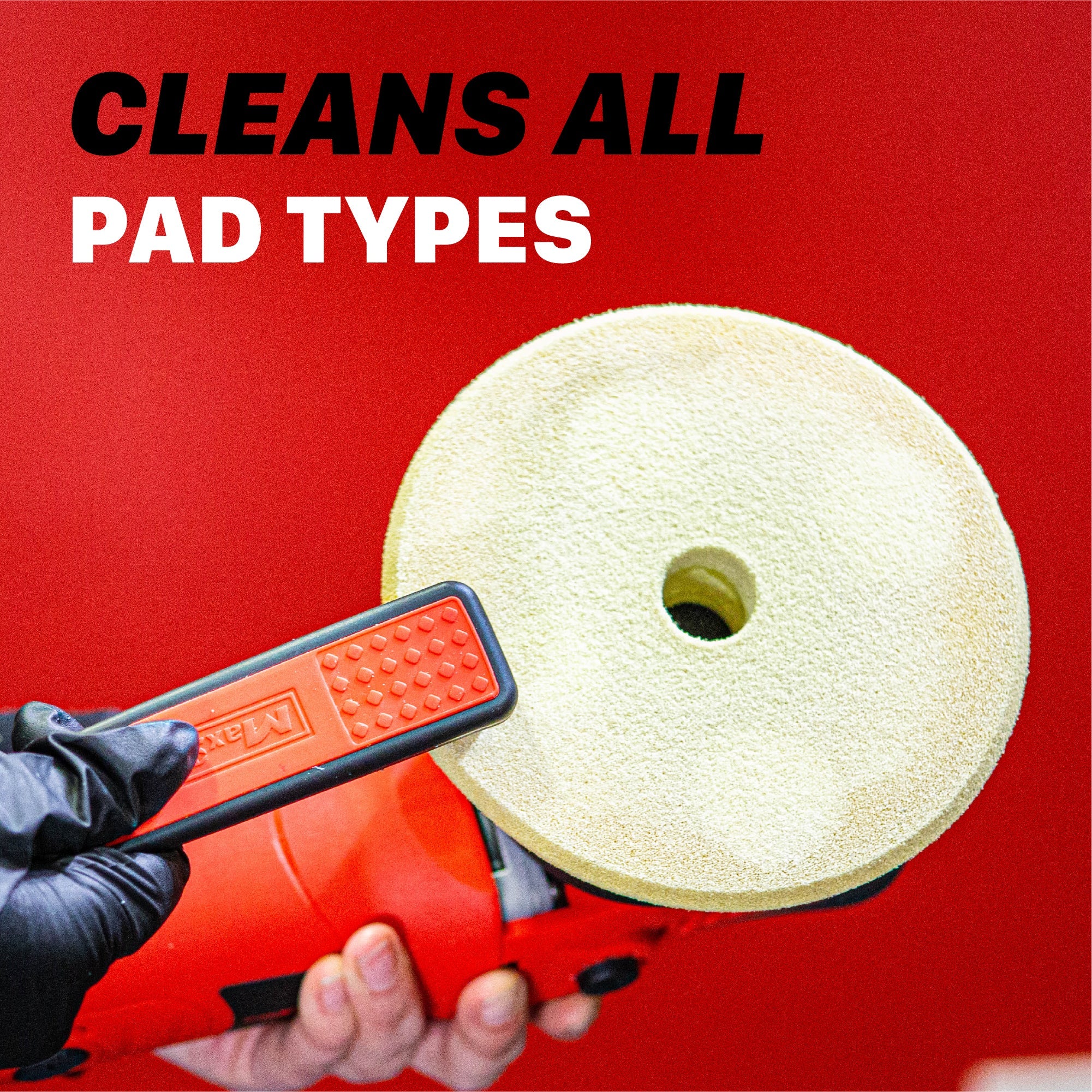 Foam Pad Cleaning Brush and Pad Removal Tool The foam pad cleaning brush is a dual-functional tool that works for cleaning the foam pad and removing it from