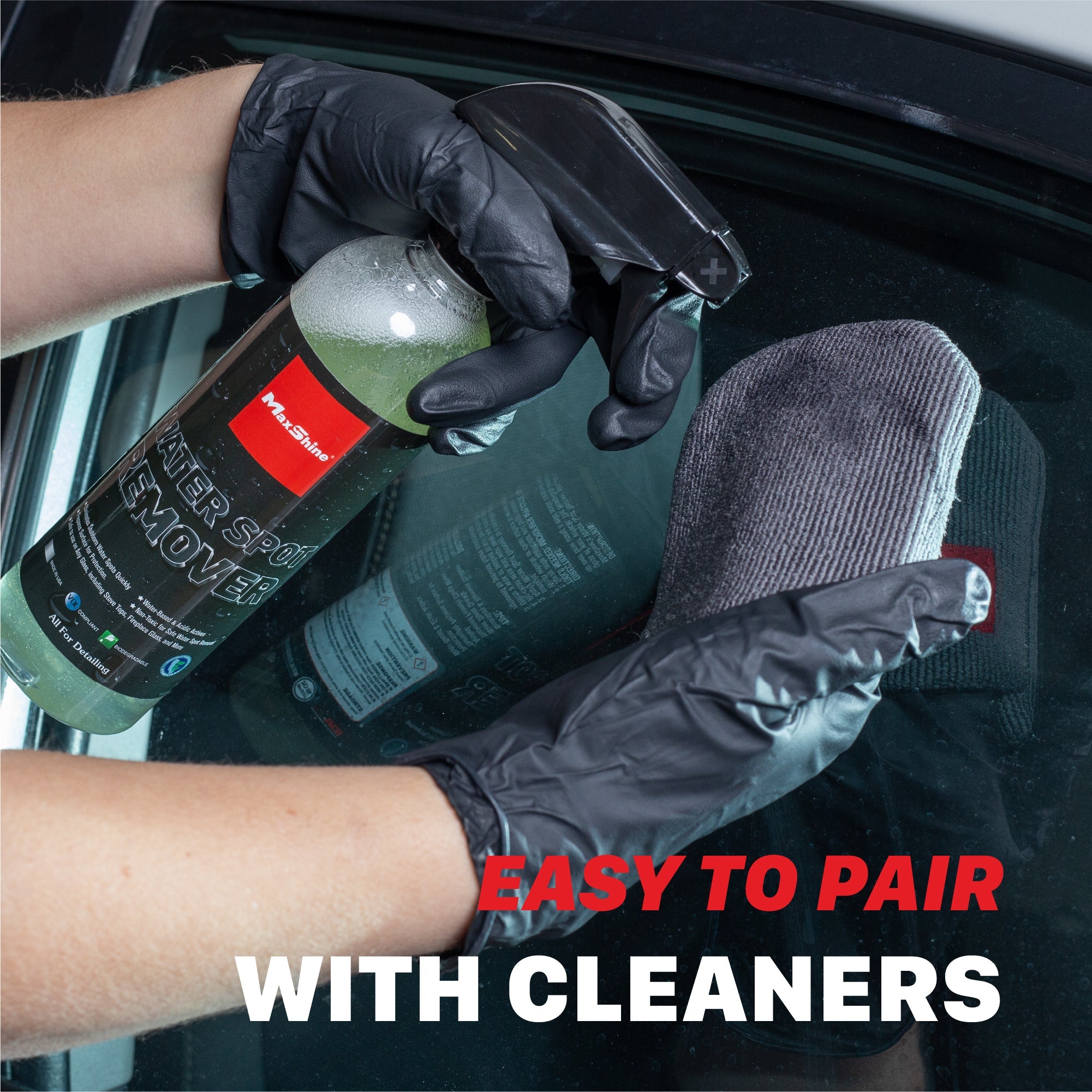 MaxShine Microfiber Coating Applicator-2PCS/PACK Versatile for any Job!