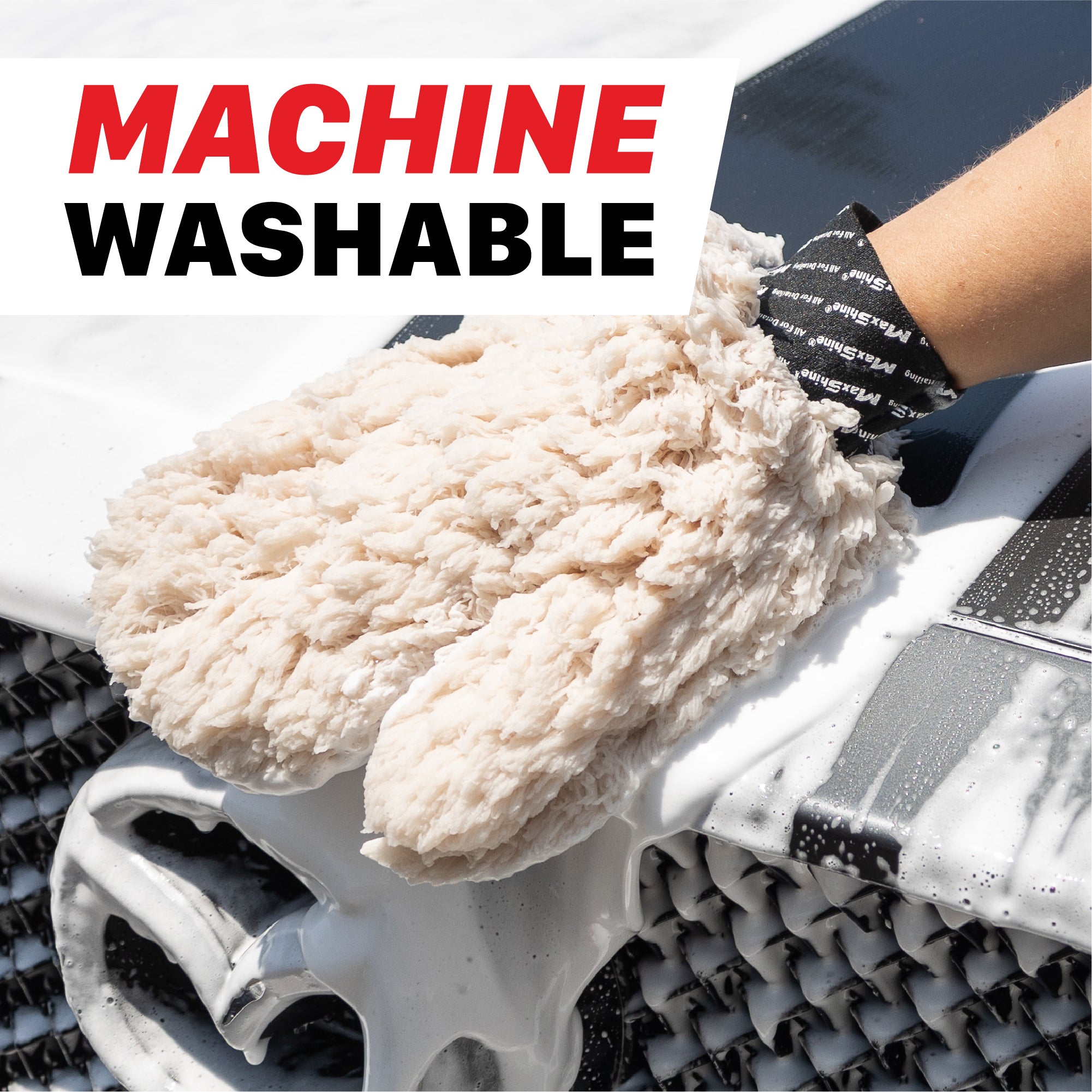 Maxshine Microfiber Wash Mitts - detail shot 14
