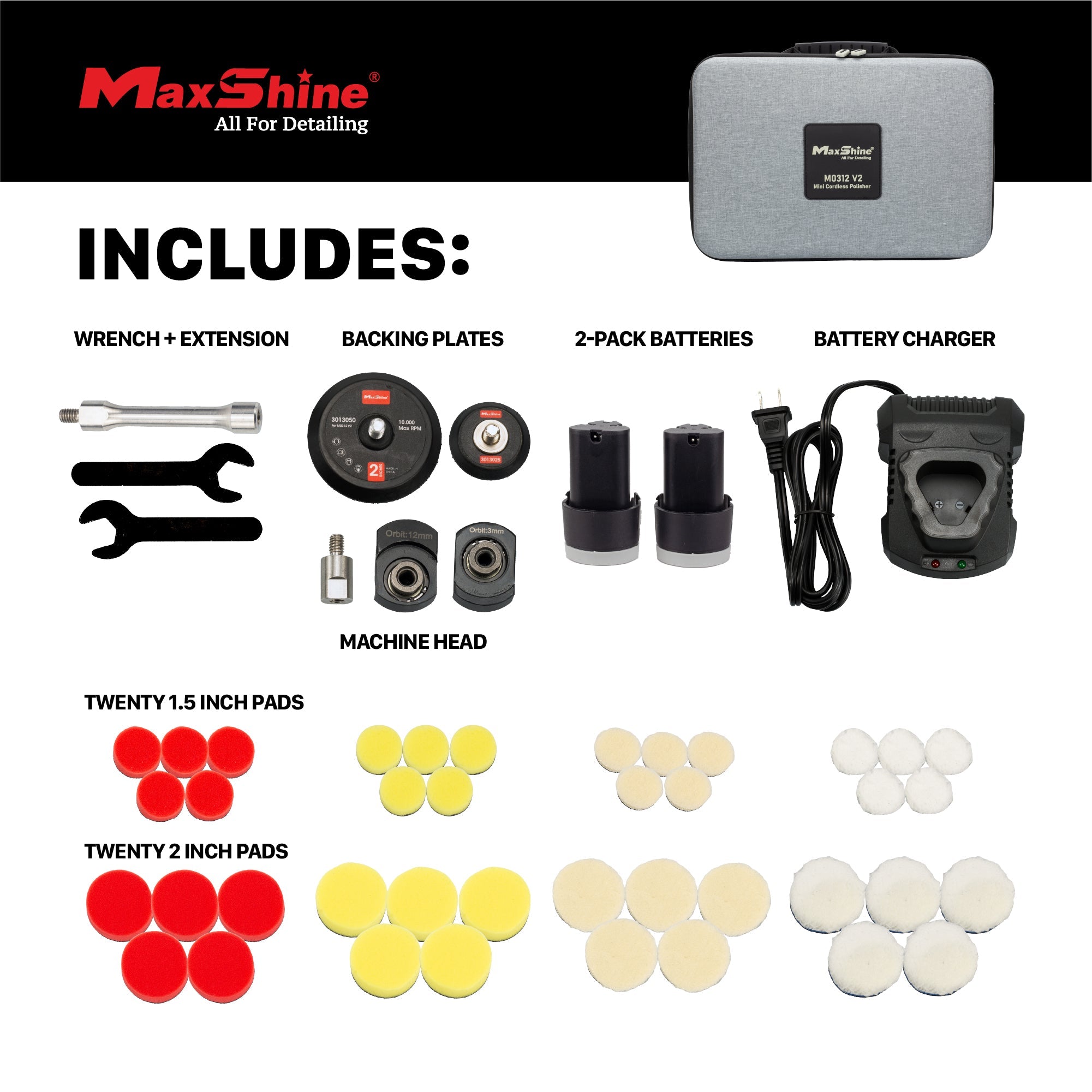 Cordless Dual Action Polisher The Cordless Dual Action Polisher gives you full mobility to polish tight areas, complex curves, and minute details. Its light