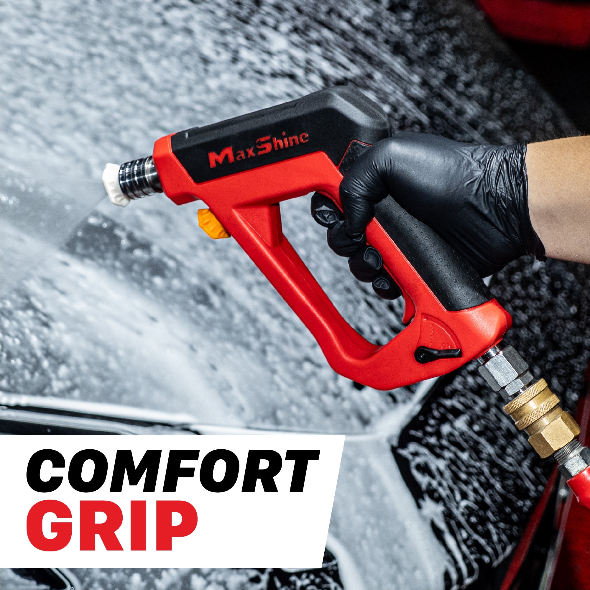 Pressure Washer Gun – Short Wand Blast through tough grime with this 5000 PSI Short Wand Pressure Washer Gun. Designed for power and control, its compact build