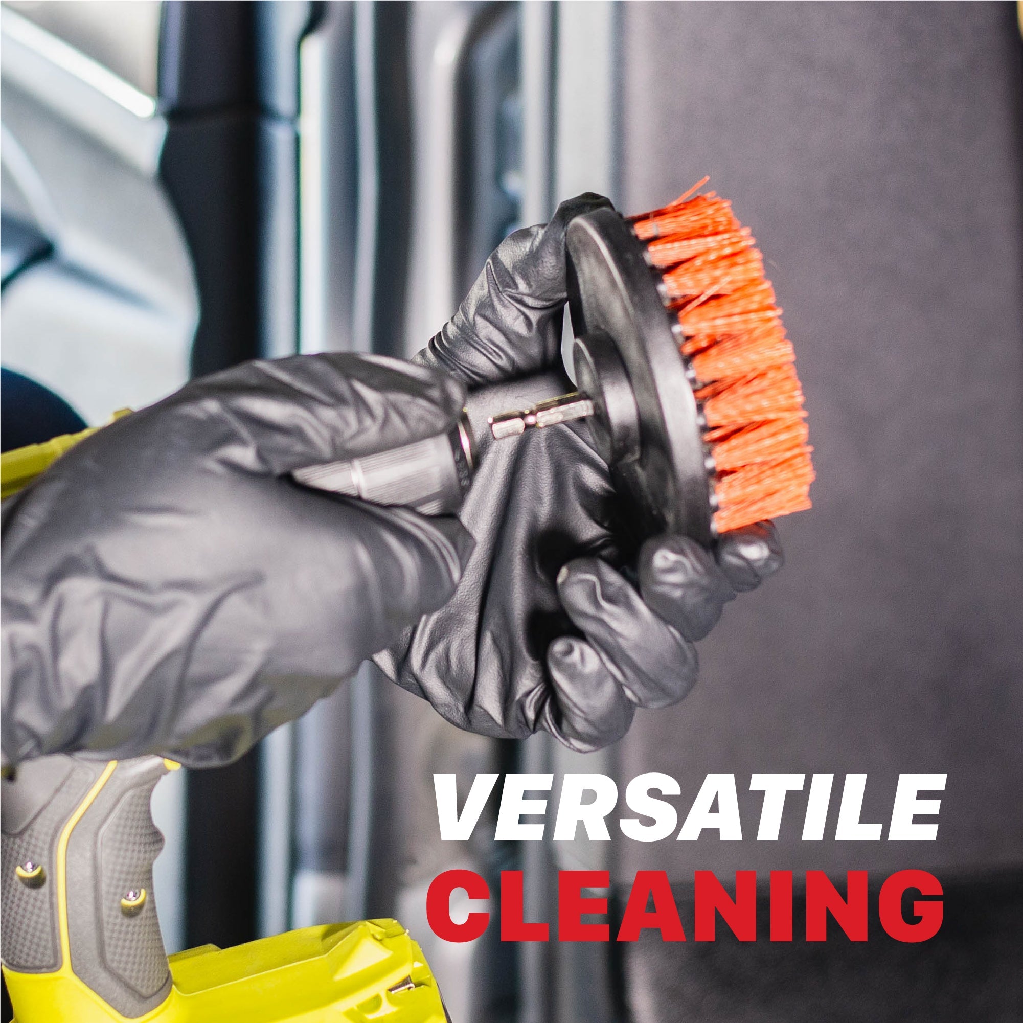 Maxshine Drill Brush for Car | Drill Carpet Detailing Brushes - detail shot 11