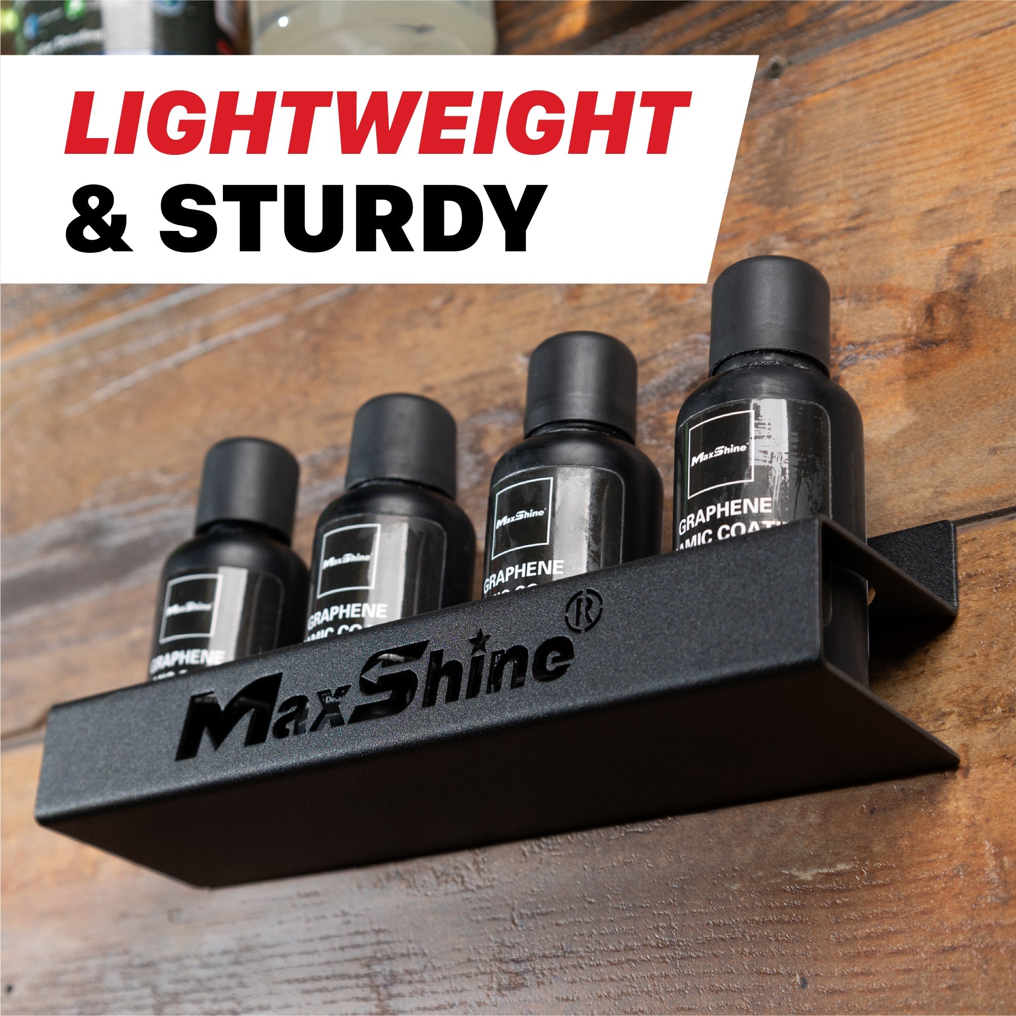 50ml to 100ml Ceramic Coating | Spray Bottle Holder Spray bottle holder for ceramic coating maximizes space and safeguards your car coatings with this