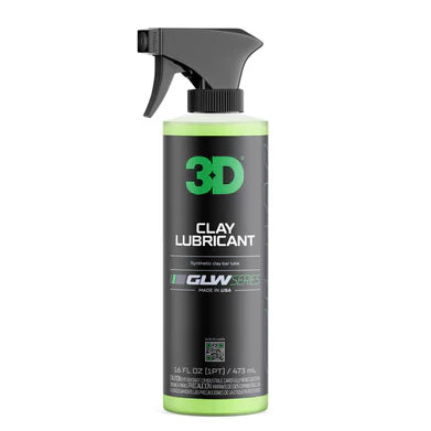 3D Car Care 3D GLW CLAY LUBE PINT in use - professional detailing application