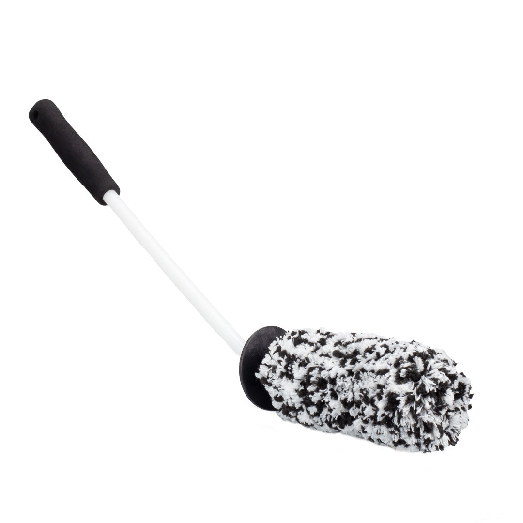 Maxshine Microfiber Wheel Brush - Angled Reach product closeup - auto detailing equipment