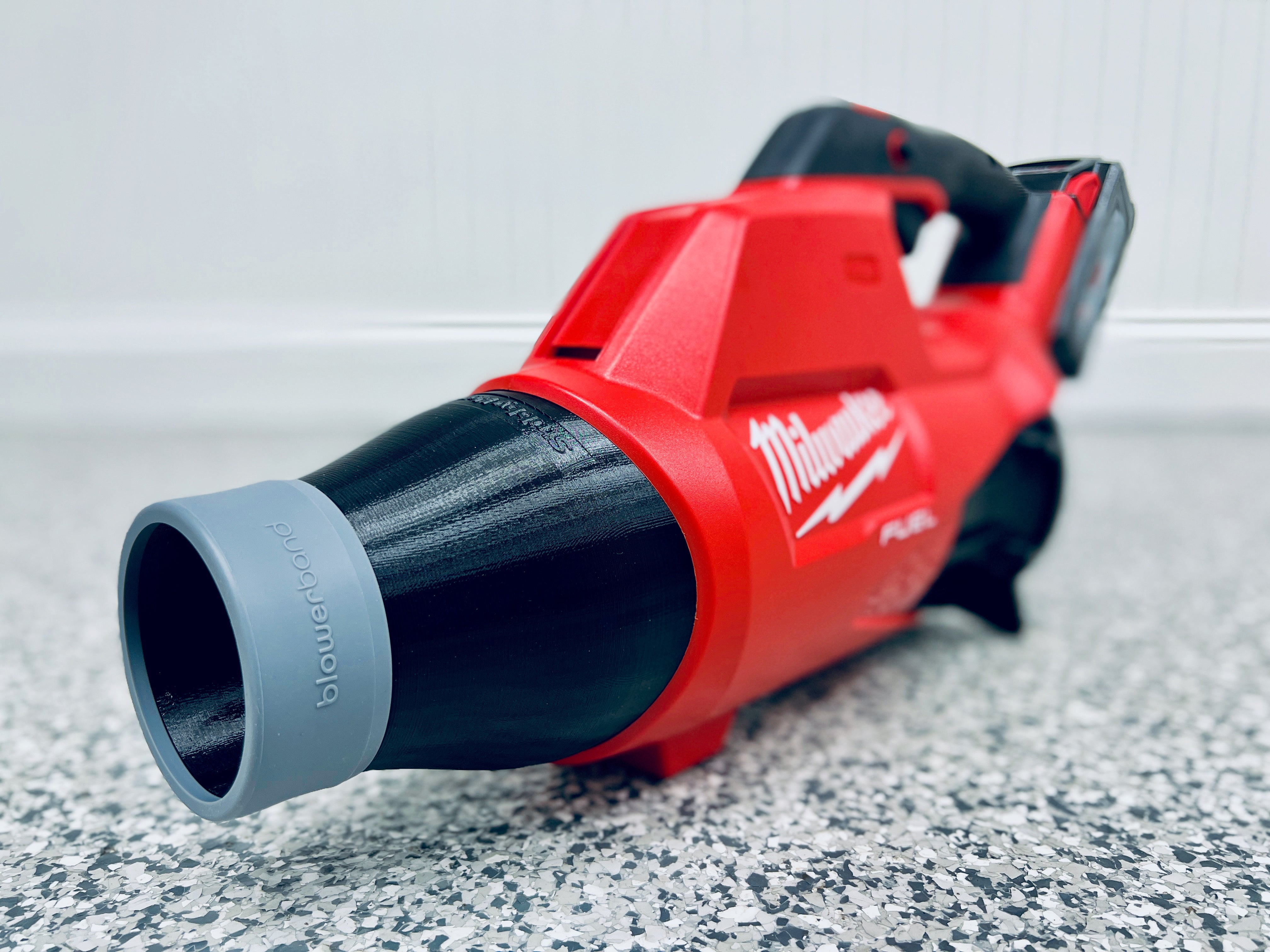 Stubby Nozzle Co. STUBBY® Car Drying Nozzle for Milwaukee M18 FUEL Gen I & II Single Battery Leaf Blowers (2724-20 & 2728-20) - detail shot 6