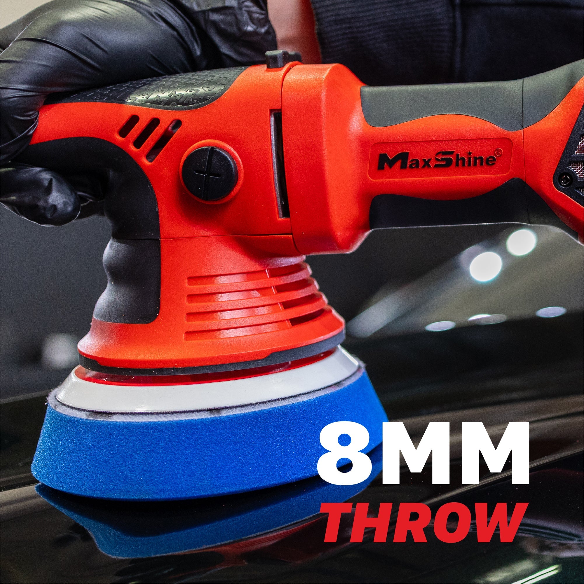 MB8 Pro 8mm Brushless DA Polisher Designed to elevate your polishing game, this versatile brushless polisher offers a perfect blend of power, precision, and