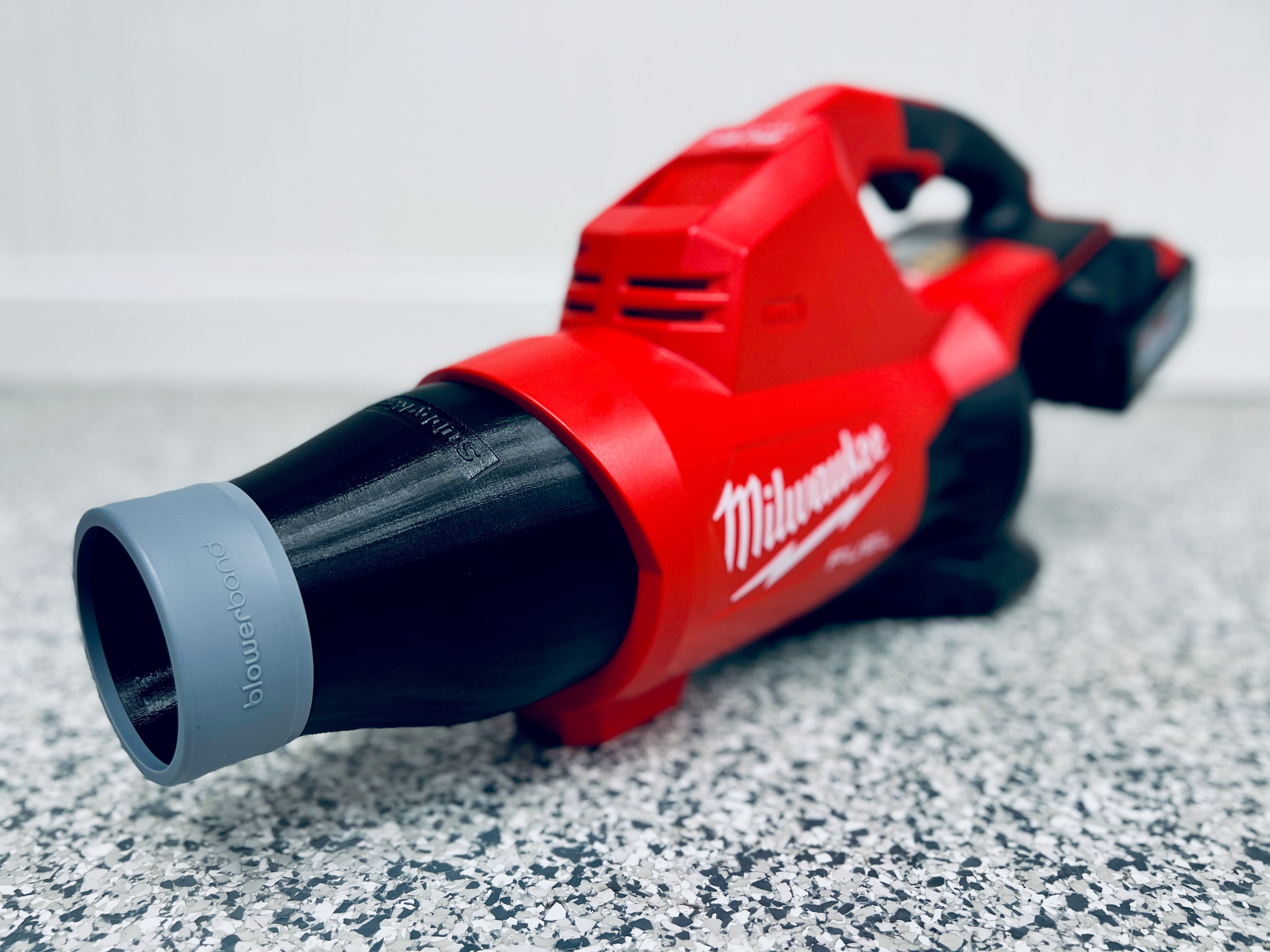 Stubby Nozzle Co. STUBBY® Car Drying Nozzle for Milwaukee M18 FUEL Dual Battery Leaf Blower (2824-20) - detail shot 6