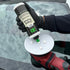 3D Car Care 3D Glass Polishing Pad (3 Pack) 6" in use - professional detailing application