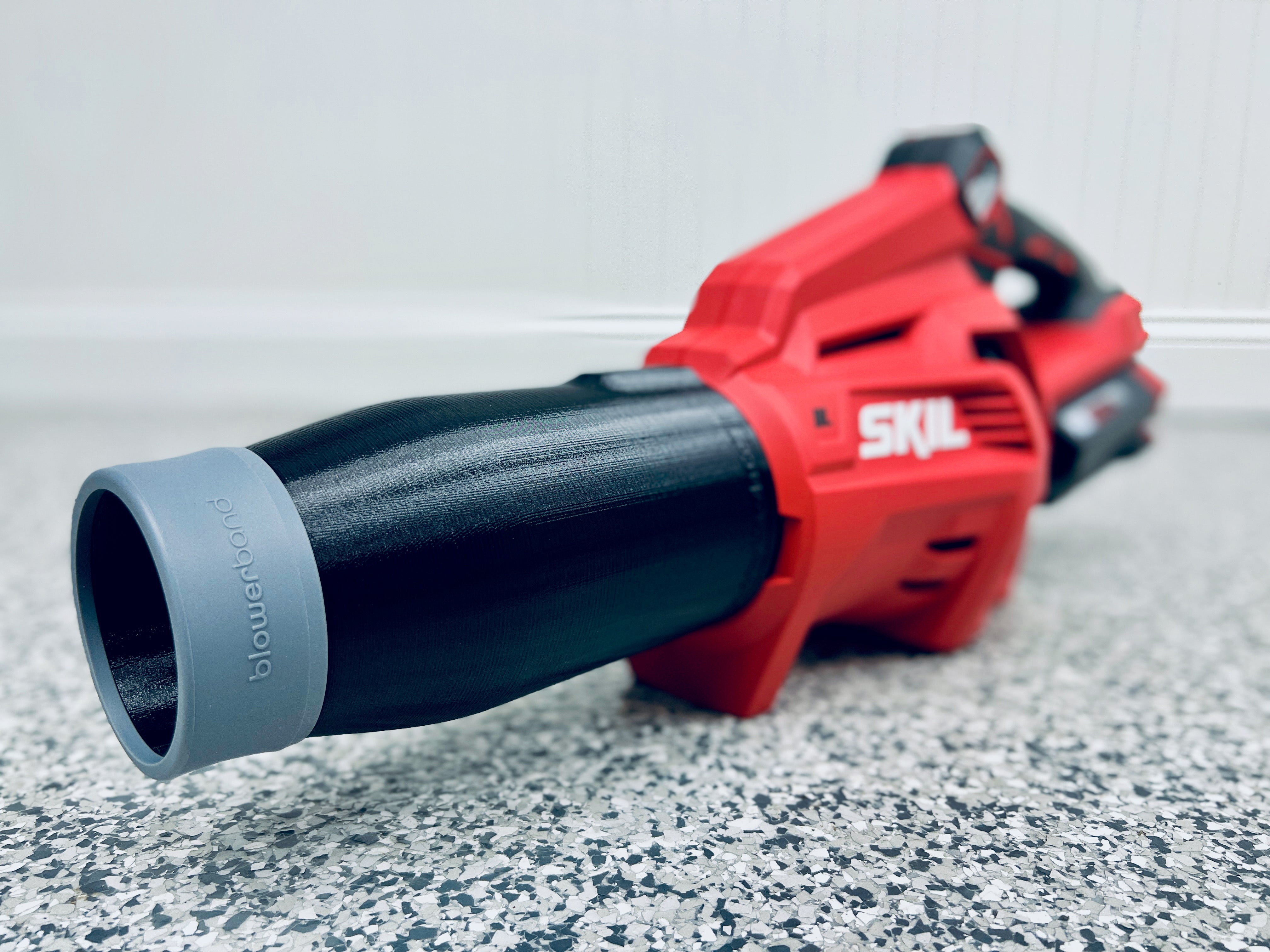 Stubby Nozzle Co. STUBBY® Car Drying Nozzle for SKIL PWR Core 40V Leaf Blowers (BL4713C-11 & BL4713-10) - detail shot 5