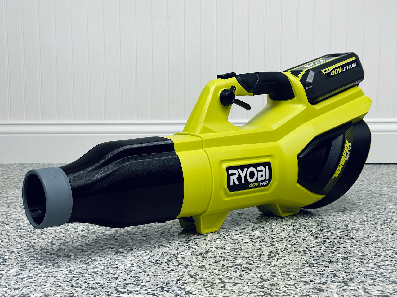 Stubby Nozzle Co. STUBBY® Car Drying Nozzle for RYOBI 730, 650, & 600 CFM Leaf Blowers - detail shot 5