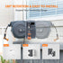 The auto-rewind system, hose locker and 9-mode hose nozzle make the hose reel more convenient to use.