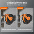 Giraffe Tools air compressor hose reel has a professional-grade all-steel construction, corrosion-resistant powder coat finish for long life and durability.
