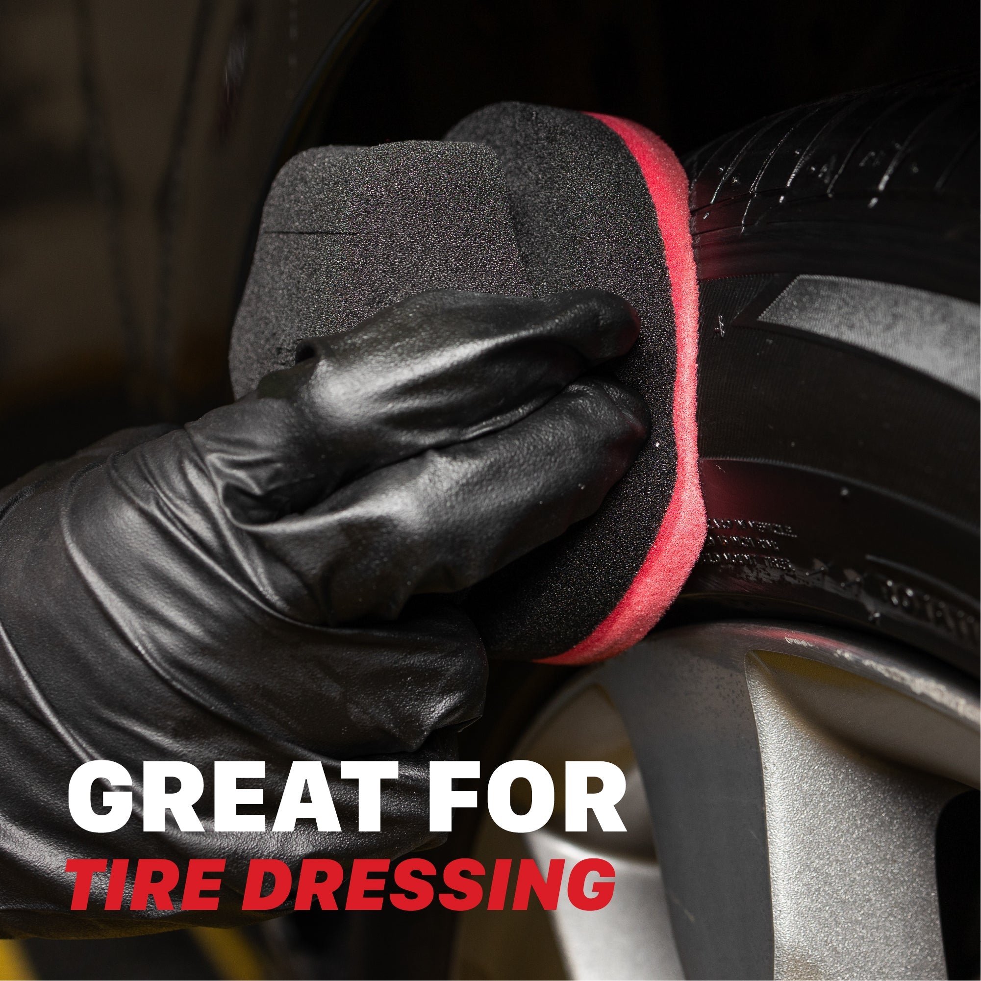 Maxshine Red Hex Grip Car Wax Foam Applicator