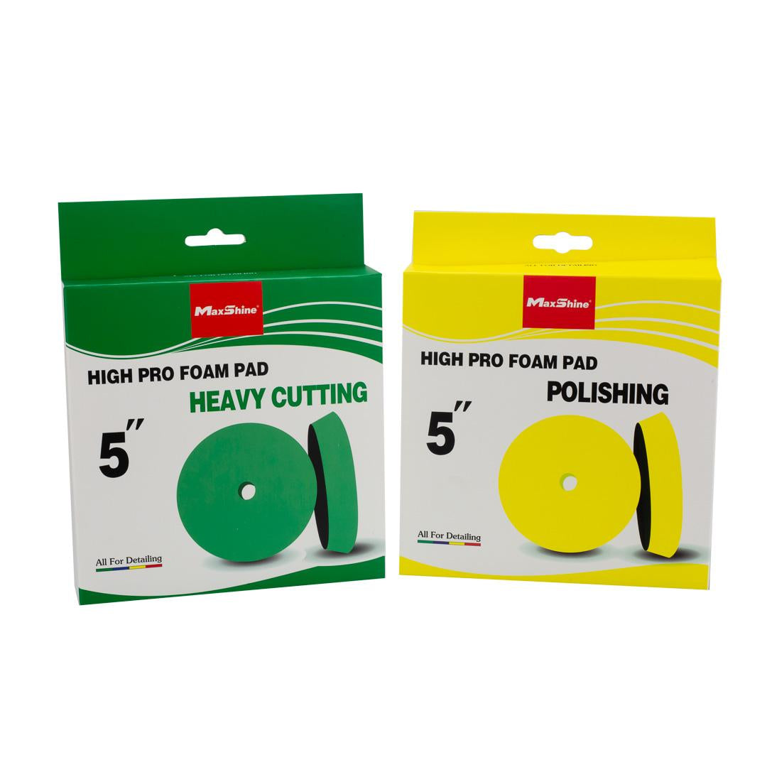 Maxshine Car Polisher Pads | High Profile Foam Pads - 5in, 6in - detail shot 4