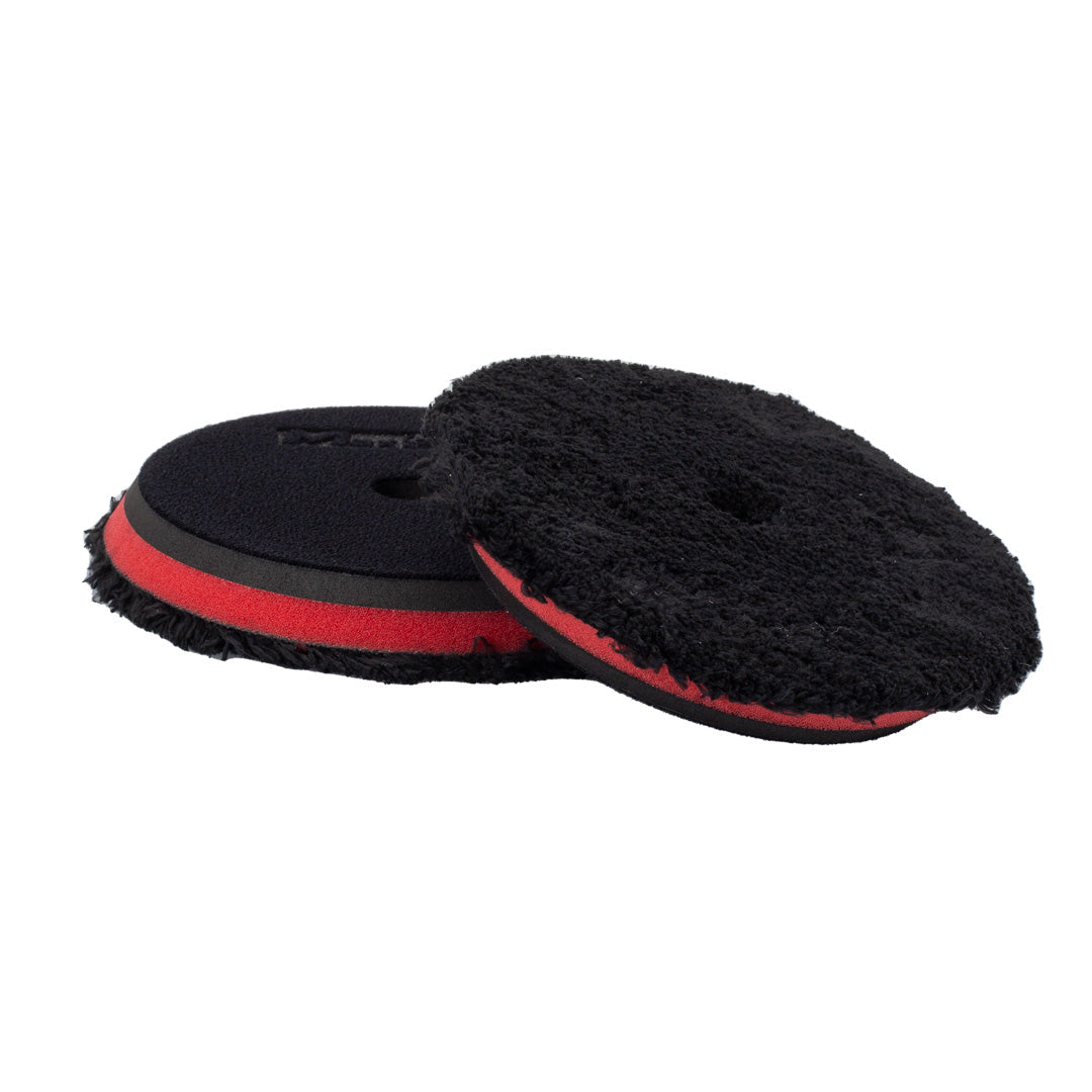 Maxshine Microfiber One Step Pad  - 5in, 6in product closeup - auto detailing equipment