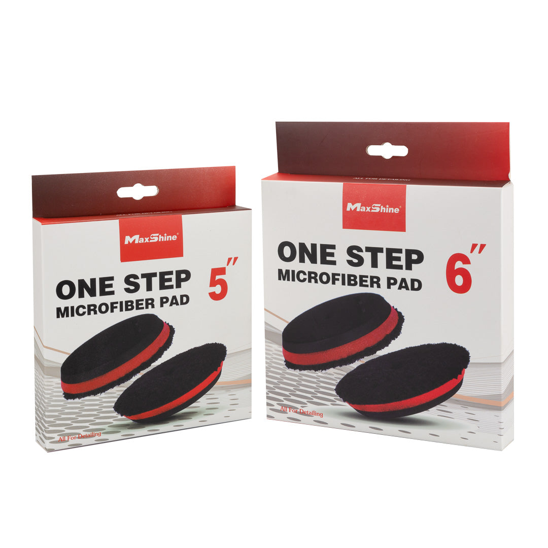 Maxshine Microfiber One Step Pad  - 5in, 6in - detail shot 14