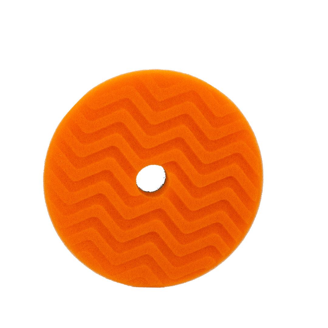 Foam Cutting Pad The foam cutting pad is the Maxshine 5" or 6" inch Orange AIO, which works as a one-step paint correction for cutting and polishing processes.