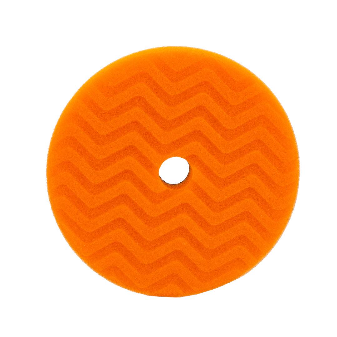 Foam Cutting Pad The foam cutting pad is the Maxshine 5" or 6" inch Orange AIO, which works as a one-step paint correction for cutting and polishing processes.