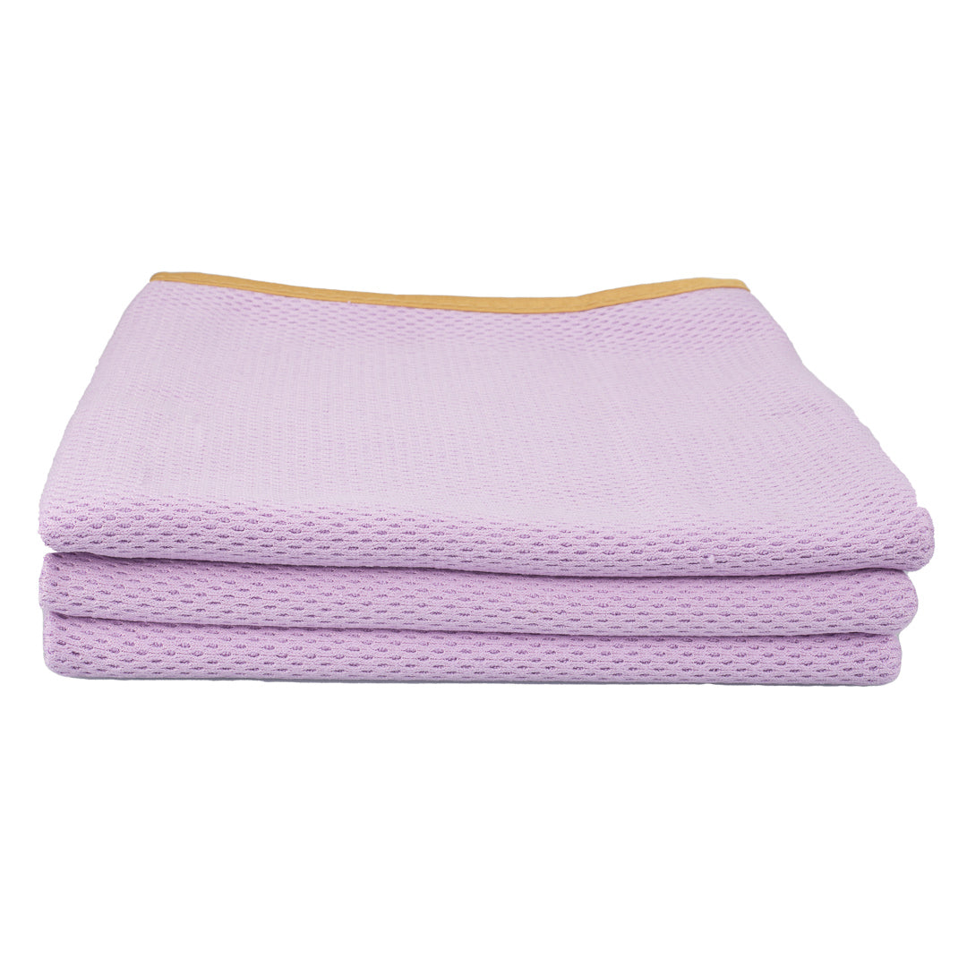 Maxshine Absorbent Microfiber Towels | 500GSM Mesh Microfiber Drying Towel - 3 Pack in use - professional detailing application