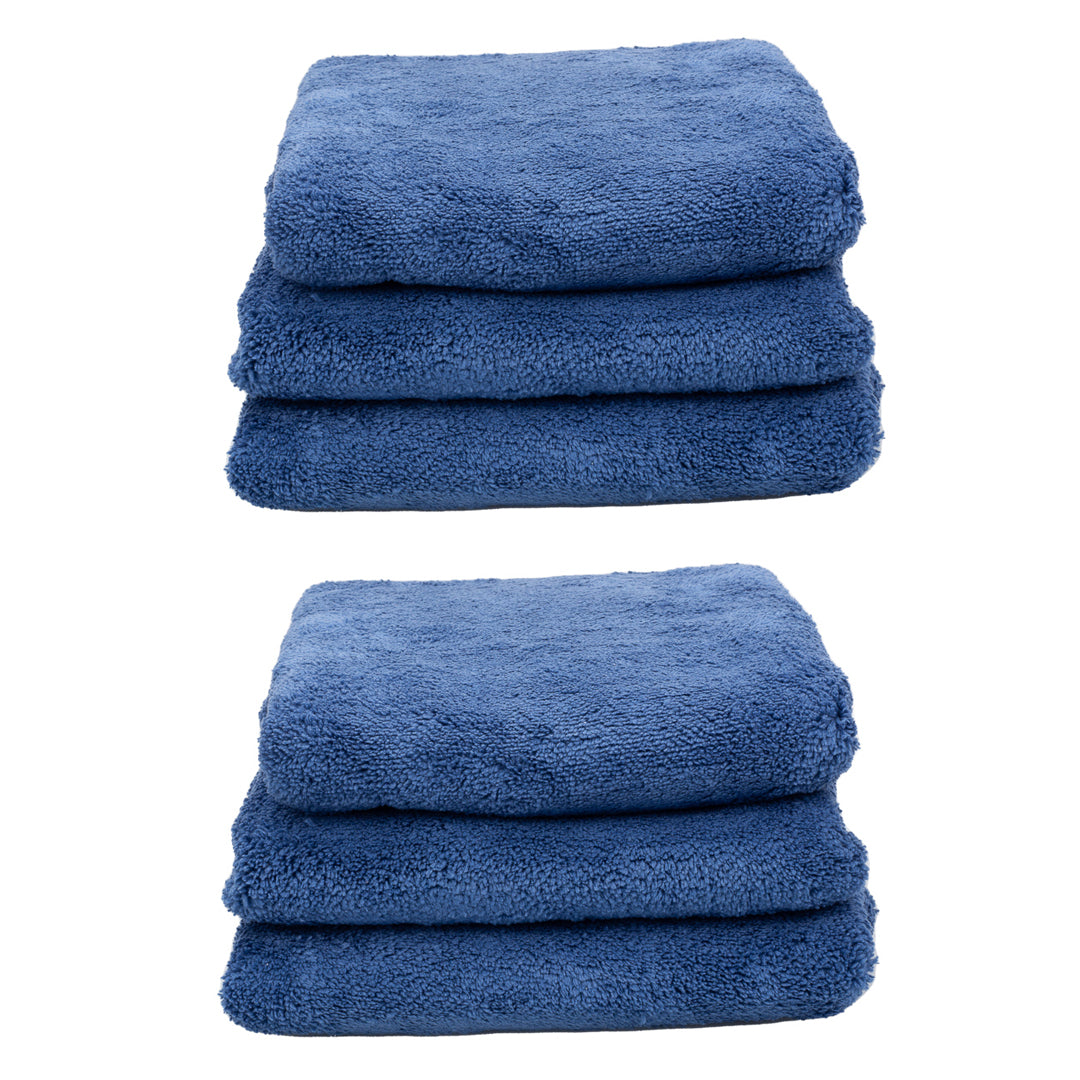 Maxshine Microfiber Cleaning | 600GSM Plush Microfiber Buffing Towel - detail shot 7