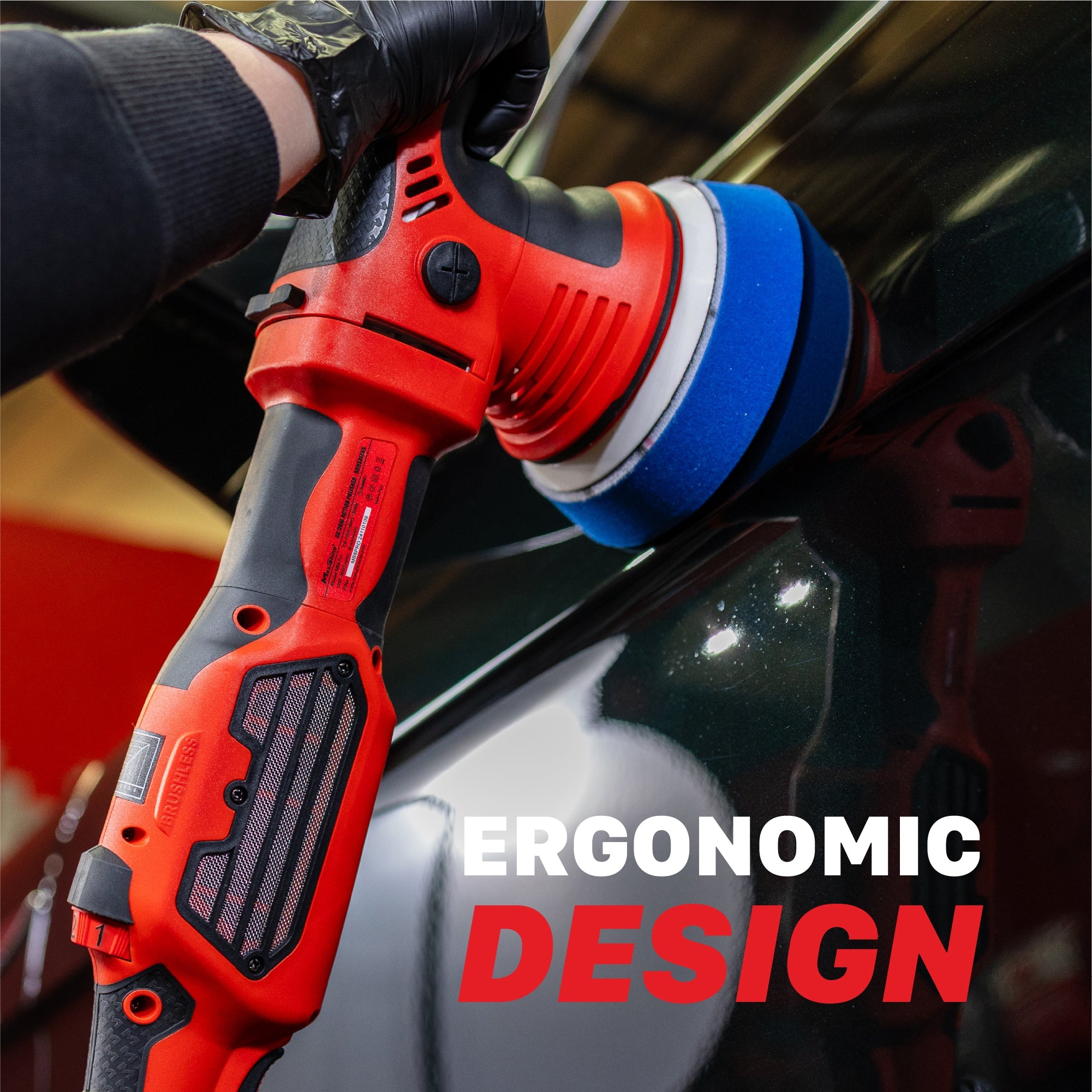 MB8 Pro 8mm Brushless DA Polisher Designed to elevate your polishing game, this versatile brushless polisher offers a perfect blend of power, precision, and