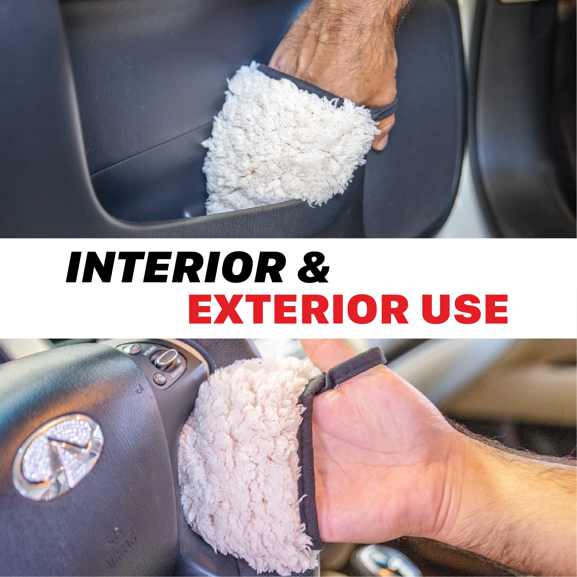 Maxshine Microfiber Wash Mitts - detail shot 16