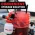 Foam Cannon Bucket Mount Our Foam Cannon Bucket Mounts keeps your car washing organized and efficient. This handy attachment securely integrates your foam