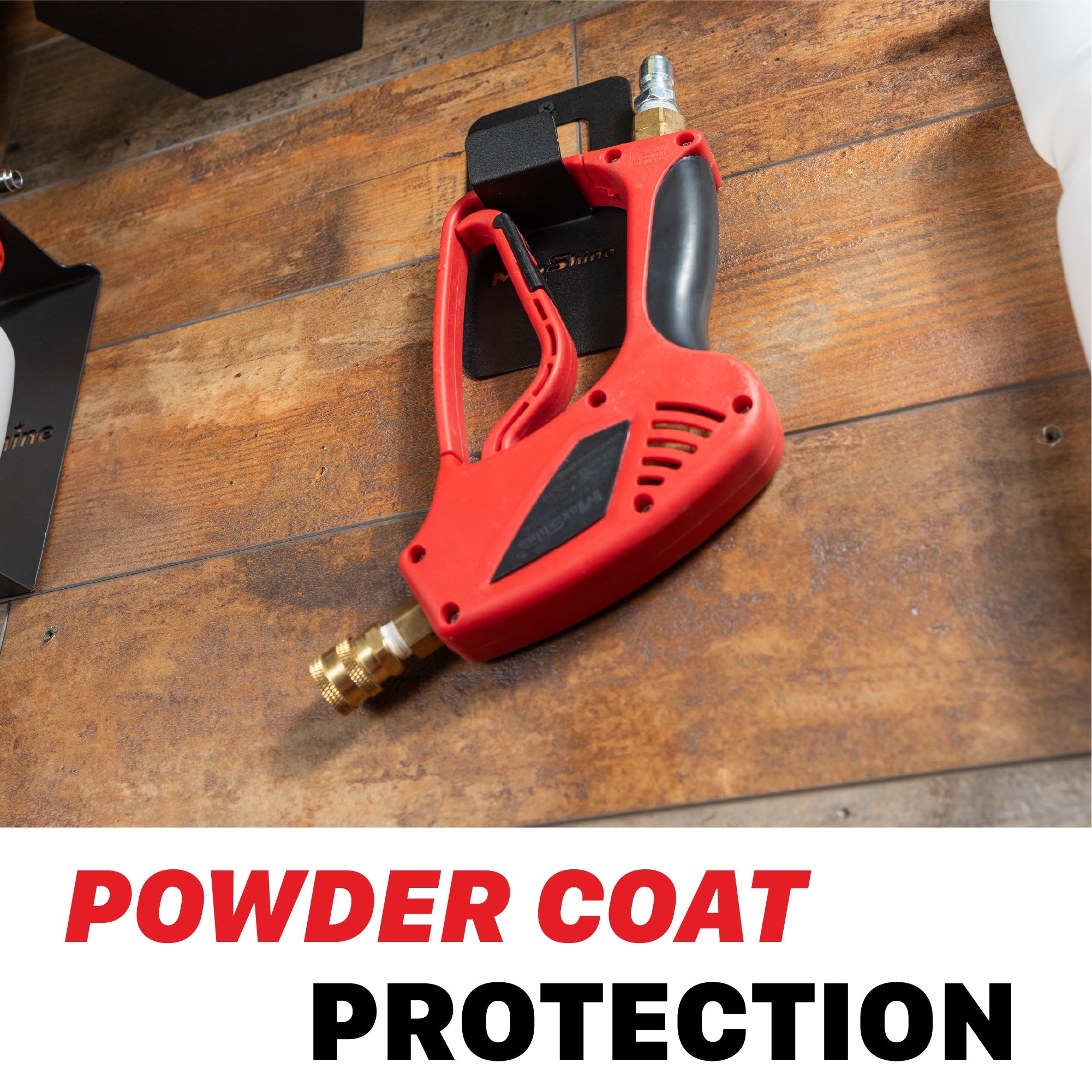 Spray Gun Holder - Pressure Washer Wand This Spray Gun Holder is the perfect solution for anyone who wants to keep their garage organized and their pressure