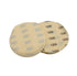 The 6" Sanding Paper Discs The sanding paper discs include 6-inch discs with fine grit ranging from 1200, 1500, 2000, and 3000 grits, working perfectly on