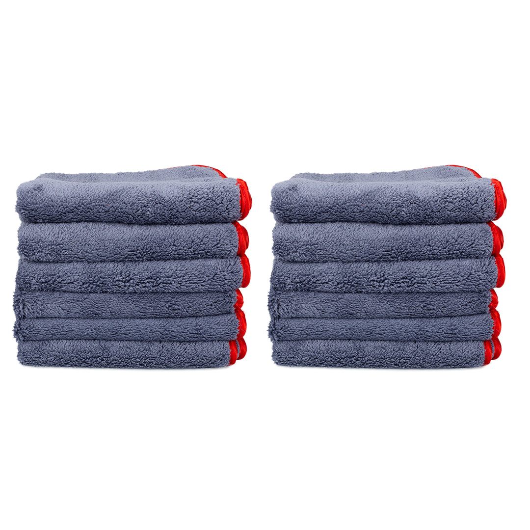 Maxshine Microfiber Cleaning | 600GSM Plush Microfiber Buffing Towel - detail shot 16