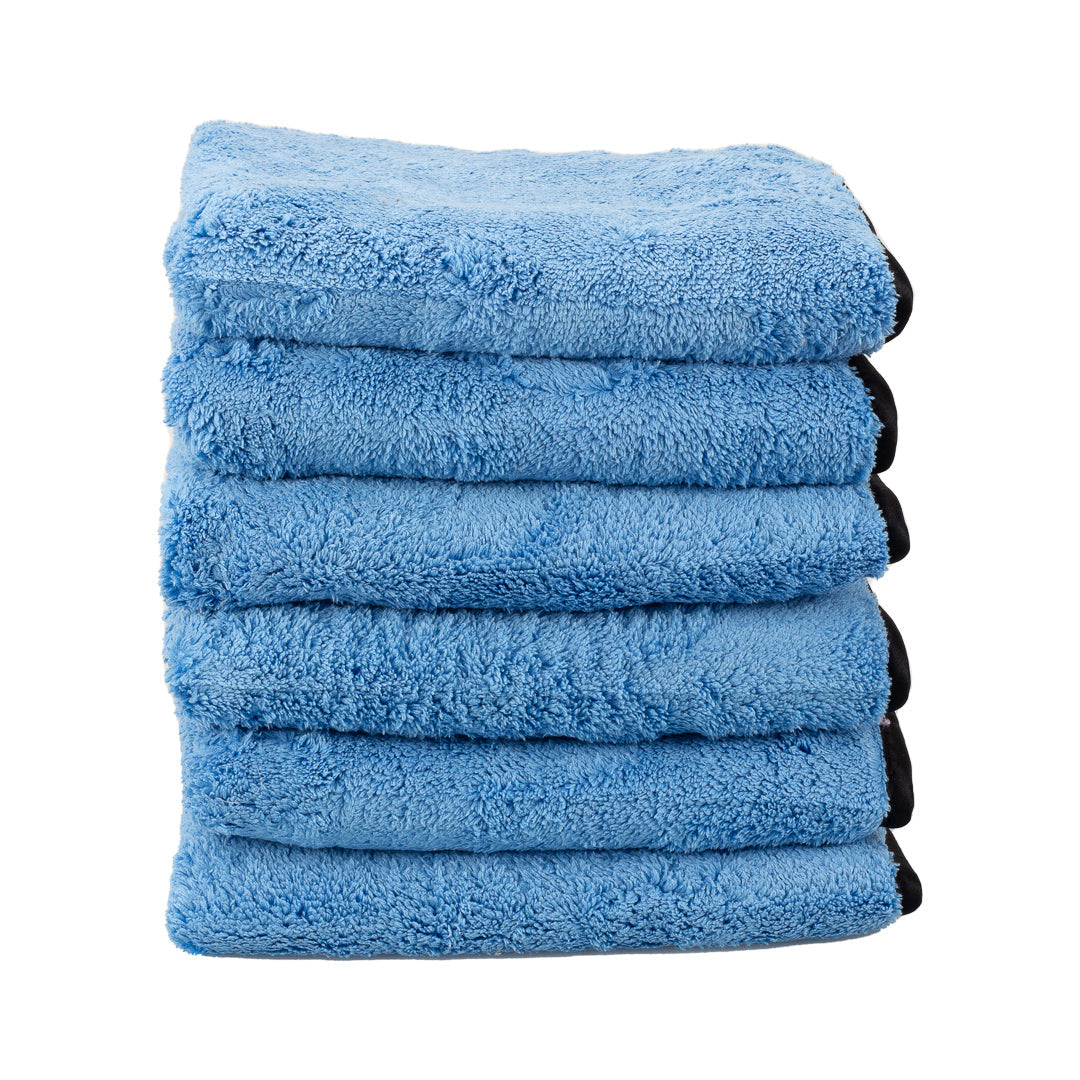 Maxshine Microfiber Cleaning | 600GSM Plush Microfiber Buffing Towel - detail shot 11